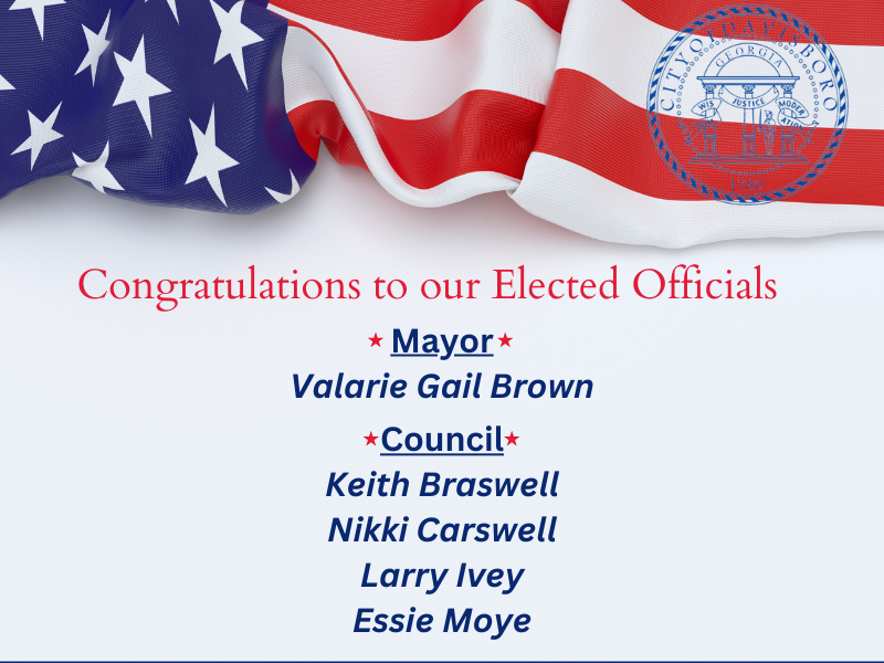 Elections City of Davisboro, GA